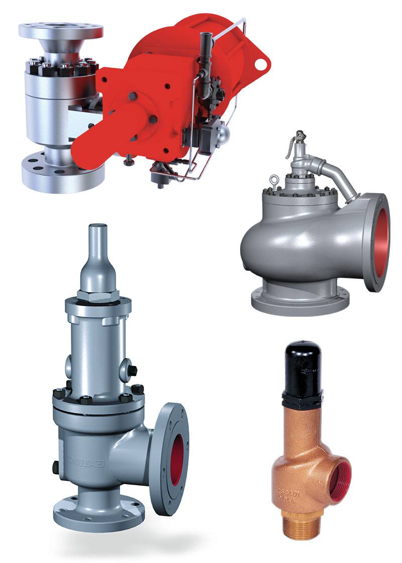 Zusehen ist ein großes Ventil von der Marke Masoneilan, welches gerade in eine Anlage gehoben wird.